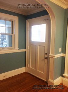 skim coat and painting after wallpaper removal swampscott ma